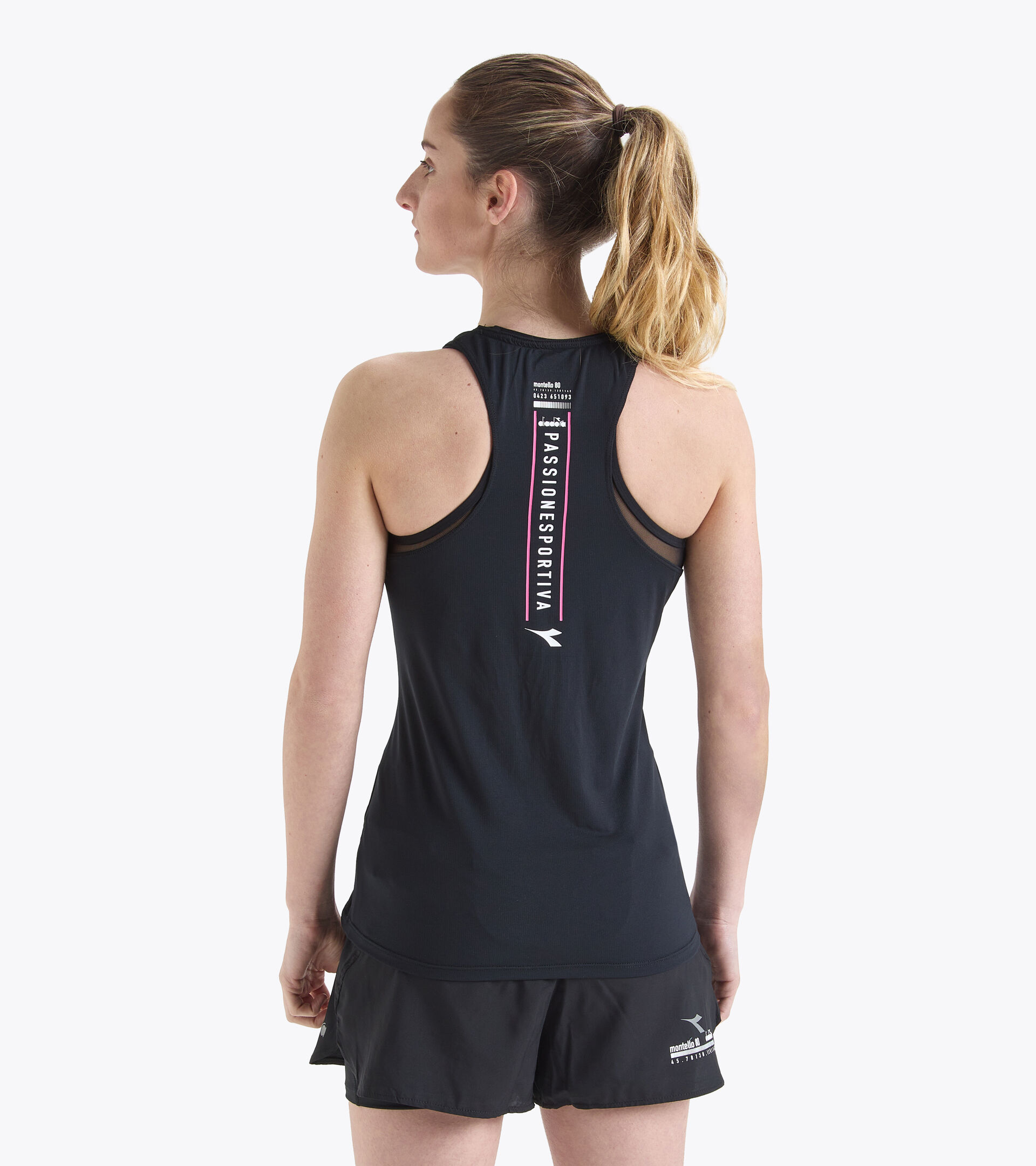 Running tank - Women L. SUPER LIGHT TANK BE ONE BLACK - Diadora