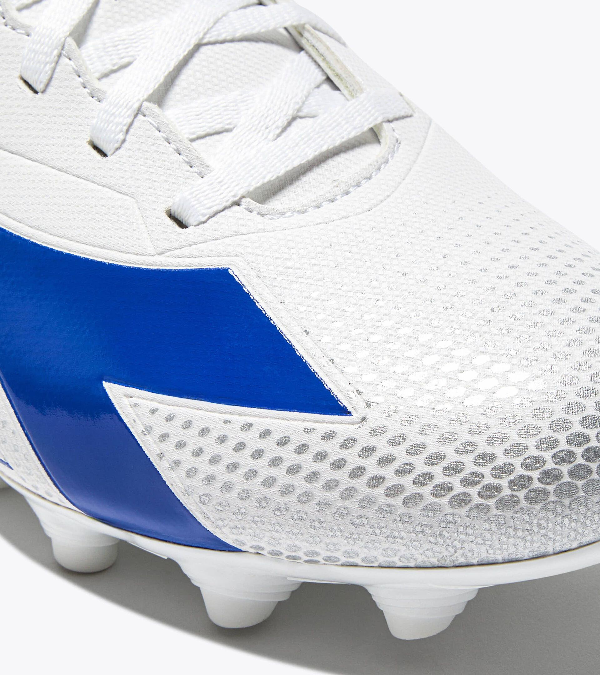 Fu&szlig;ballschuh f&uuml;r kompakte B&ouml;den - Herren PICHICHI 8 MG14 BIANCO/AZZURRO - Diadora