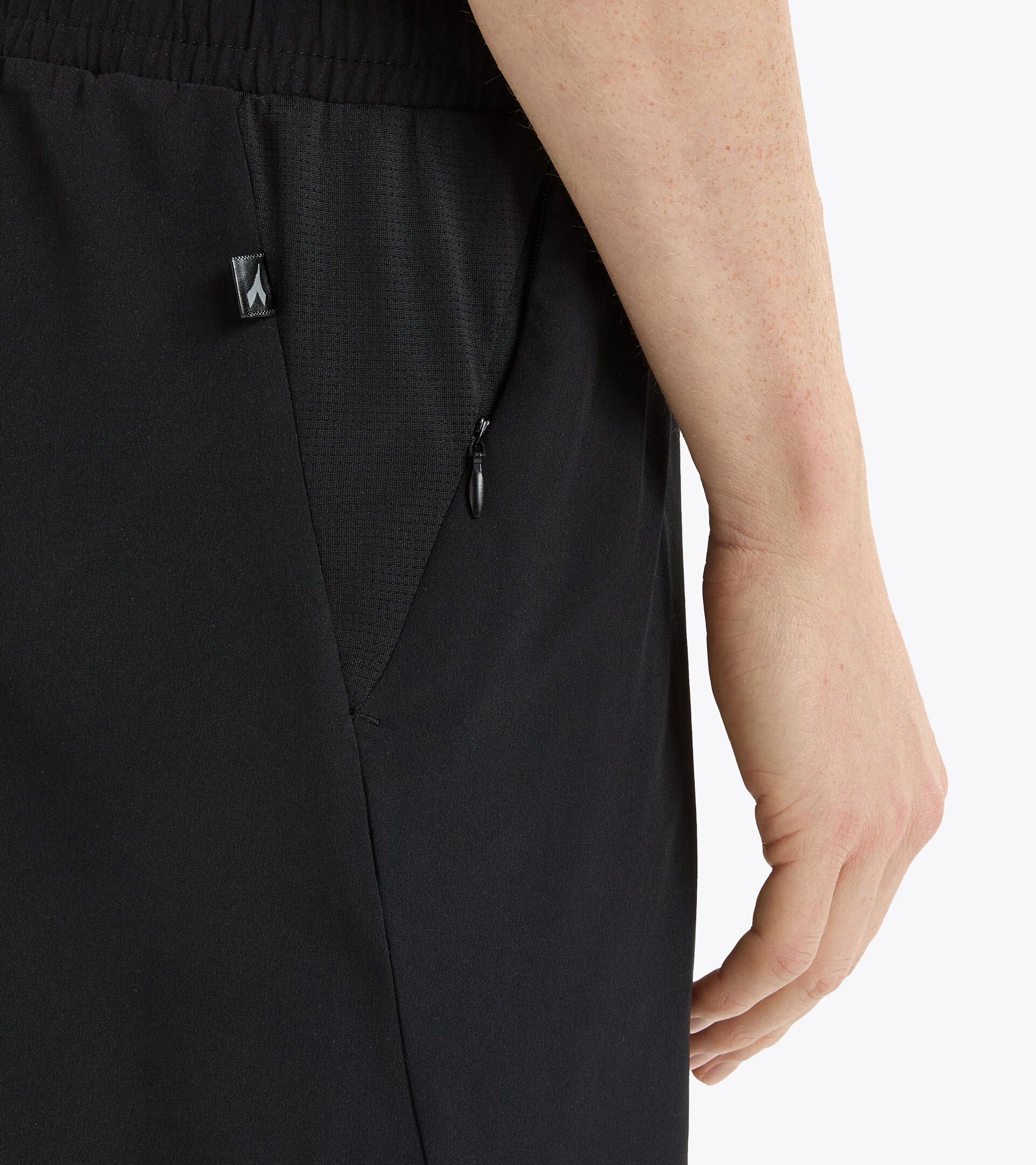 7’’ running shorts - Light fabric - Men’s SHORTS RUN 7'' BLACK - Diadora