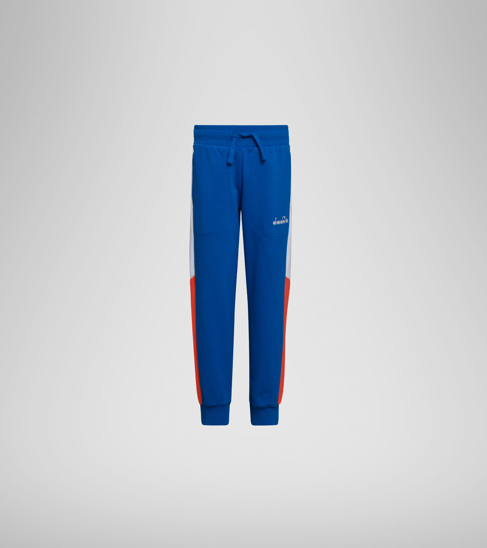 Apparel Sport BAMBINO JB. PANT CUFF DIADORA CLUB MICRO BLUE Diadora