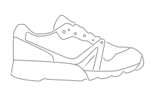 diadora shorts size chart