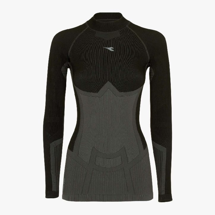 L.TURTLE NECK ACT, NERO, large