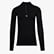 1/2 ZIP LS T-SHIRT ADV, BLACK, swatch
