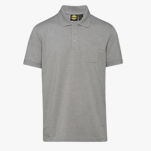 POLO MC INDUSTRY, LIGHT MIDDLE GREY MELANGE , medium