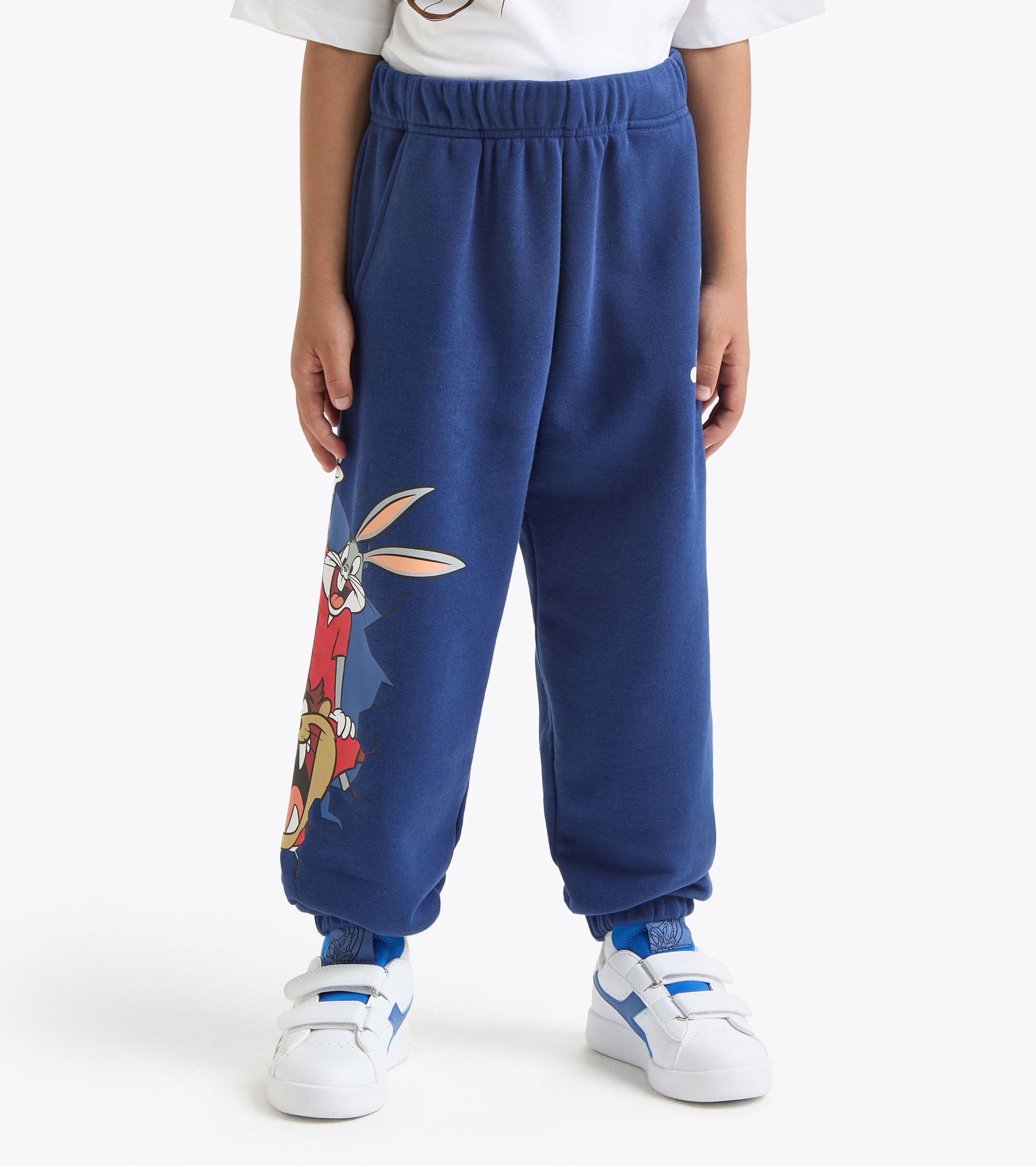 Sweet Junior Pantaloni Tuta Da Ragazzo Con Tasconi Laterali E Polsini P176048 - Foto 4