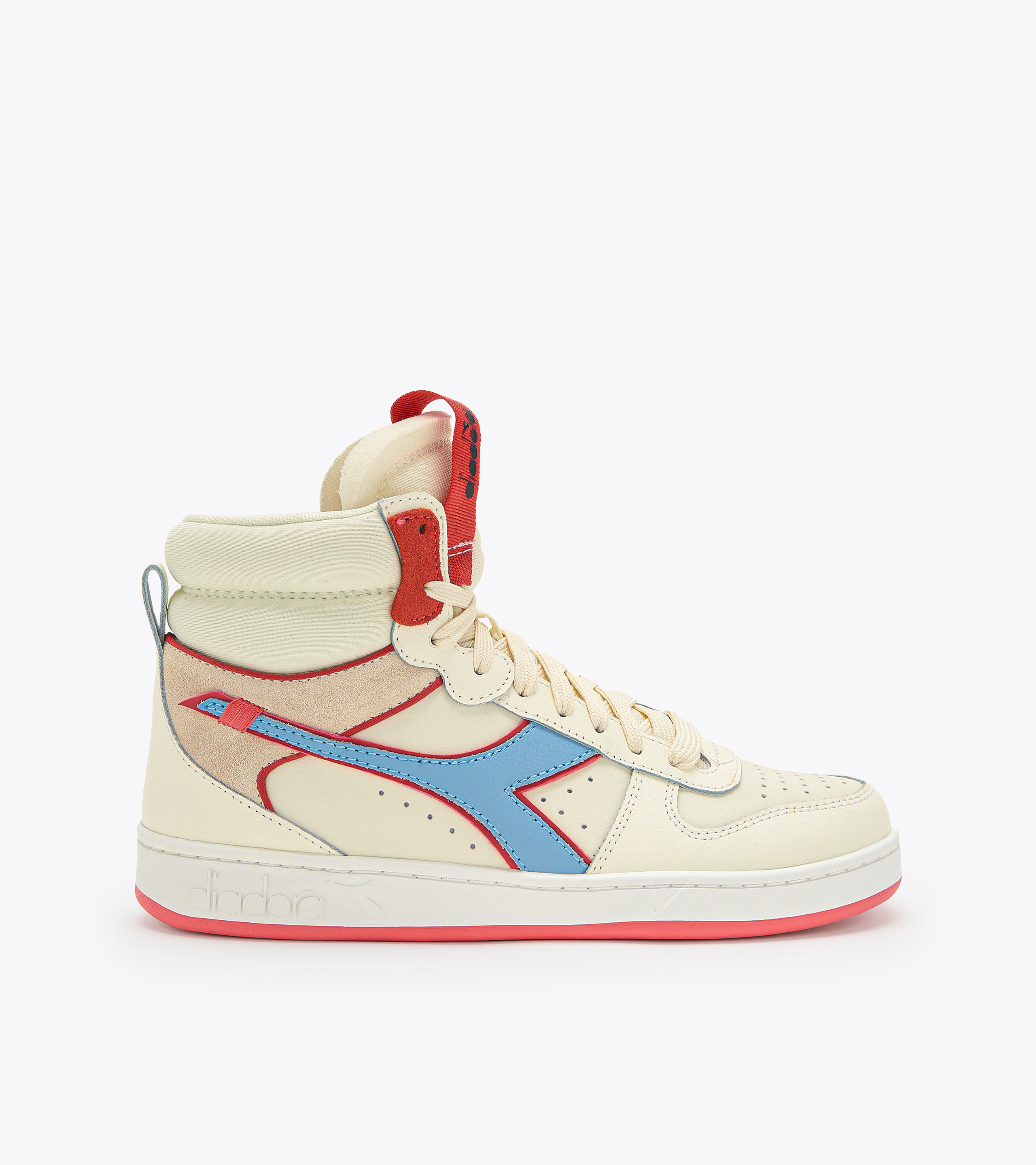 Diadora Womens Magic Basket Low Icona Lace Up Sneakers Shoes Cas 並行輸入品 MAGIC BASKET LOW SPACE WN Sports shoes - Women - Diadora Online