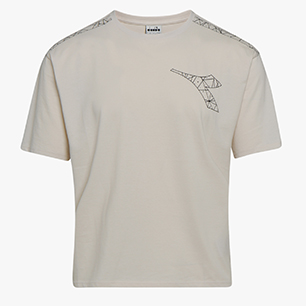 L. SS T-SHIRT FREGIO, HOUSE BEIGE, medium