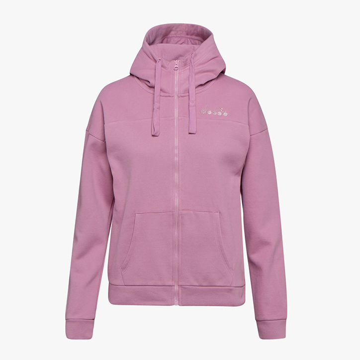 L.HD FZ SWEAT CHROMIA, PINK MAUVE ORCHID, large