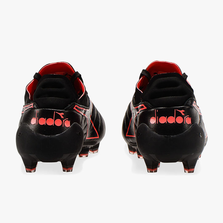 red diadora football boots