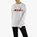 FLOWERS LONG SLEEVE T-SHIRT, OPTICAL WHITE, swatch
