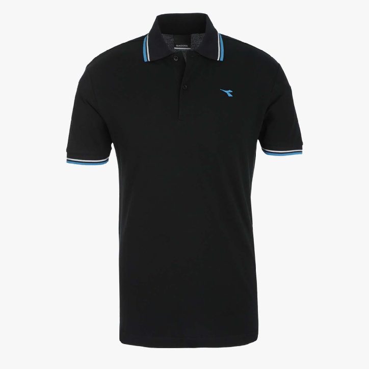 POLO PQ, BLACK, large