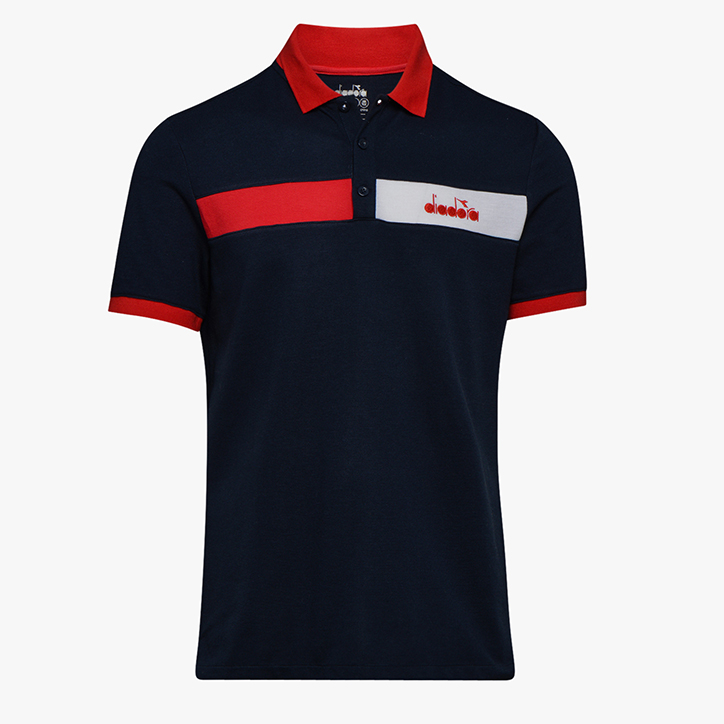 POLO STATEMENT SS, BLUE CORSAIR , large