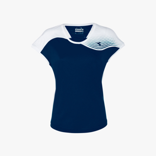 L. T-SHIRT COURT, CLASSIC NAVY, medium