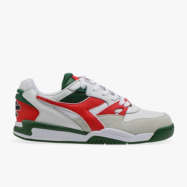 REBOUND ACE BETA, WHITE/CHINESE RED, large