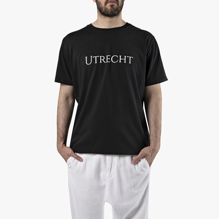 UTRECHT TEE, BLACK, large