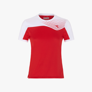J. T-SHIRT COURT, RED, medium