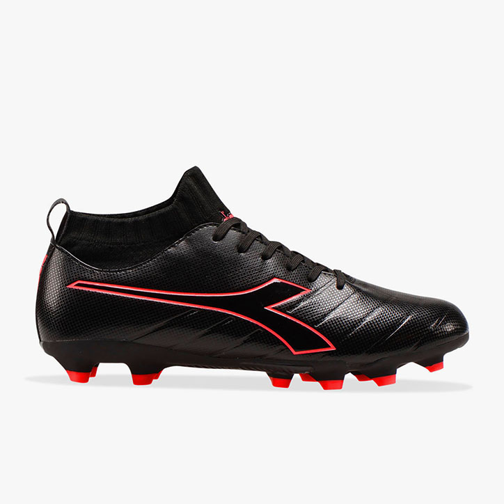 red diadora football boots