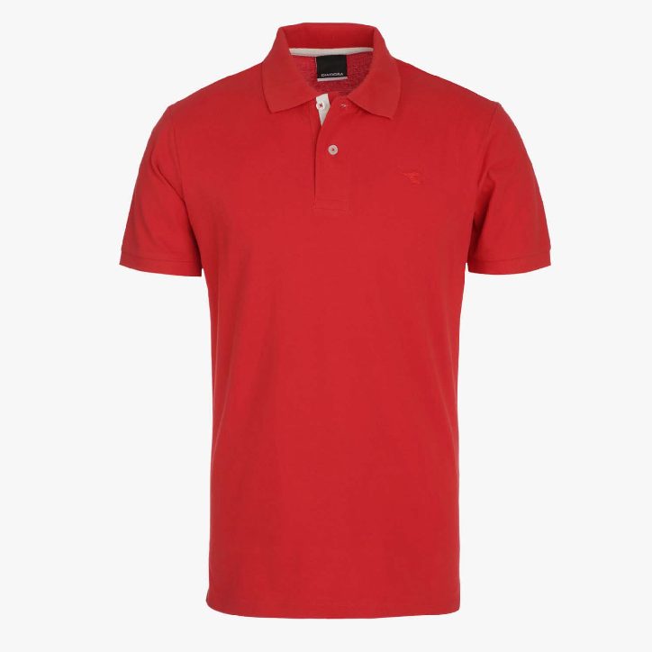 POLO PQ, TOMATO RED, large