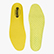 INSOLE RUN PU FOAM, YELLOW UTILITY/YELLOW UTILITY, swatch