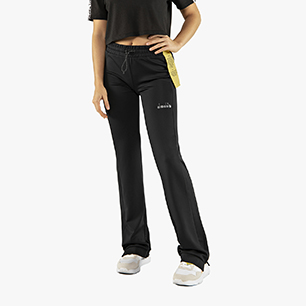 FLOWERS PANTS, BLACK, medium