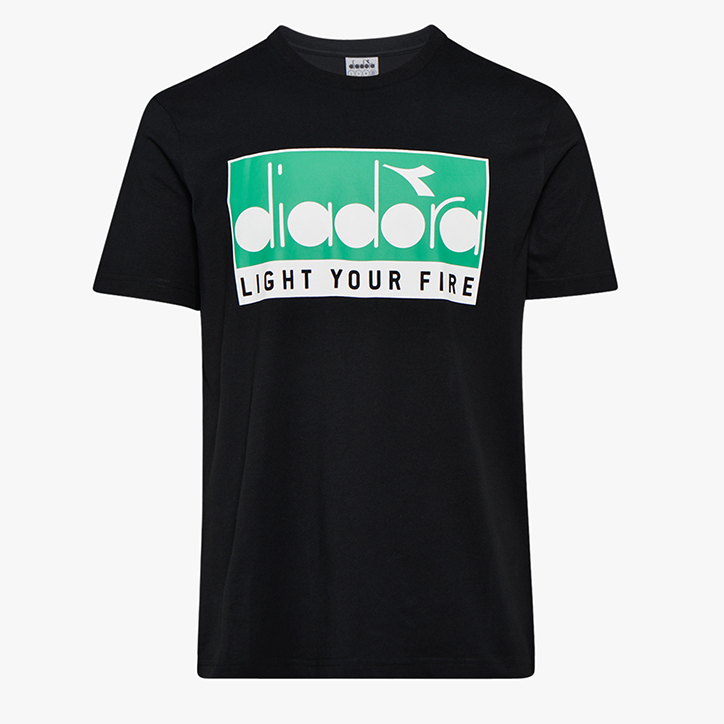 T-SHIRT SS 5PALLE TARGA, BLACK, large