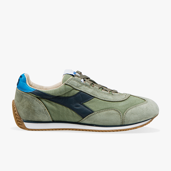 EQUIPE H CANVAS STONE WASH, GREEN OIL, large