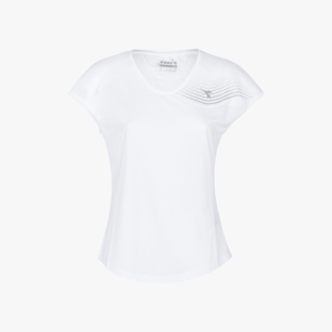 L. T-SHIRT COURT, OPTICAL WHITE, medium