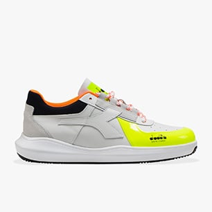 MI BASKET H LOW MDS FLUO, FLUORESCENT YELLOW, medium