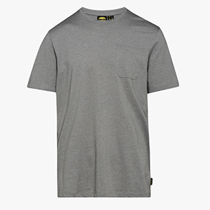 T-SHIRT INDUSTRY, LIGHT MIDDLE GREY MELANGE , medium