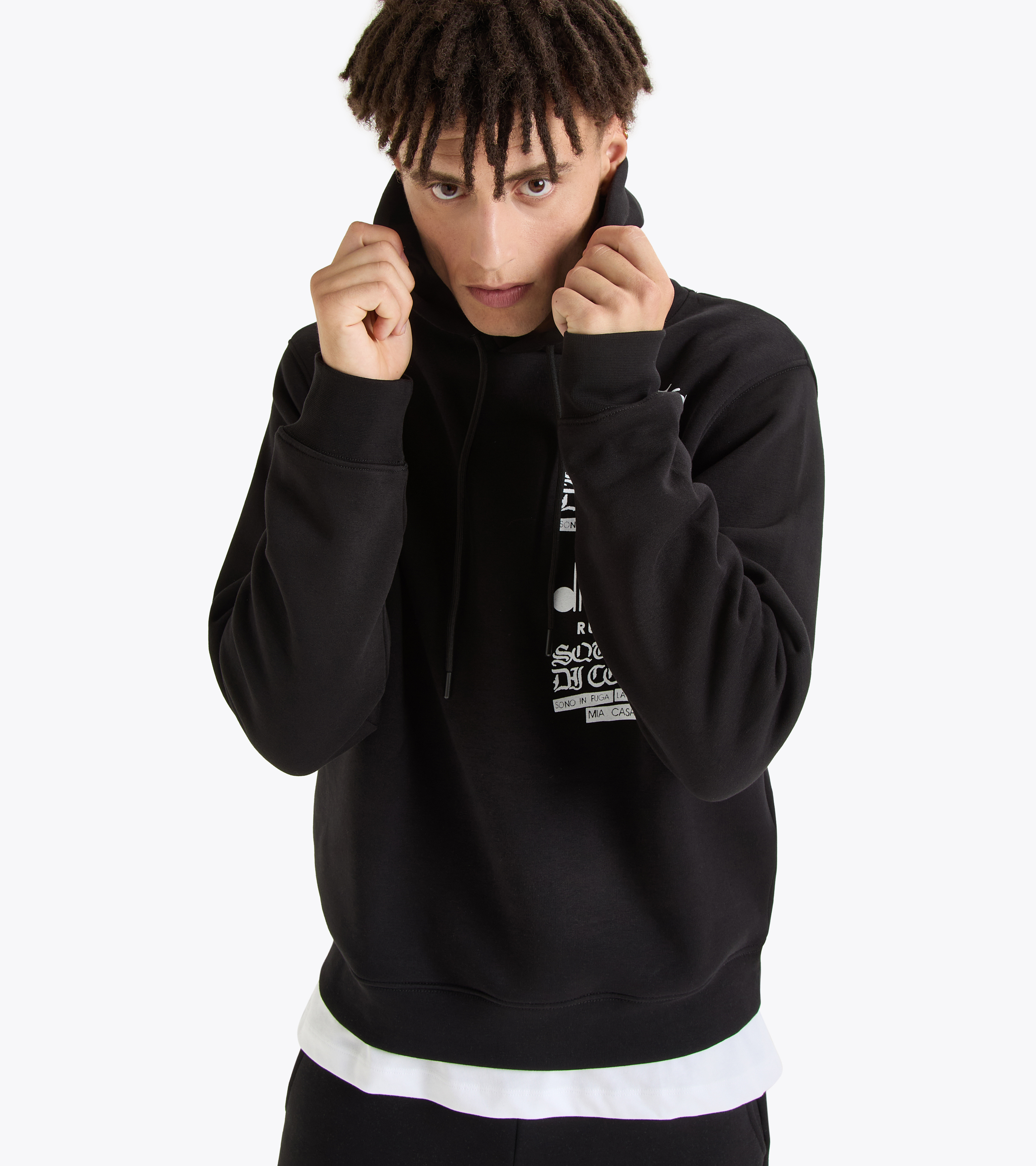 DAIRIKU 21AW”Ponyboy” Cut off Hoodie Ponyboy Cut off Hoodie (21AW C-2) | DAIRIKU / トップス (MEN