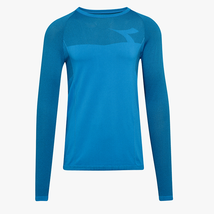 LS TECHFIT T-SHIRT, SKY-BLUE MALIBU, large