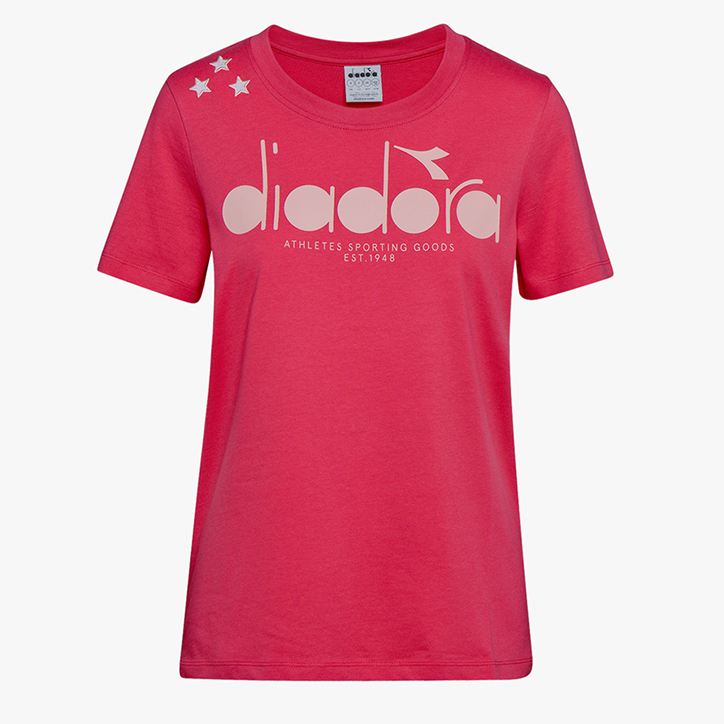 L. T-SHIRT SS 5PALLE, GERANIUM RED, large