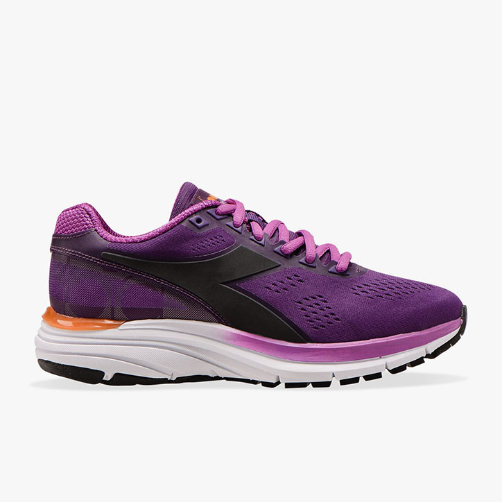 purple diadora sneakers