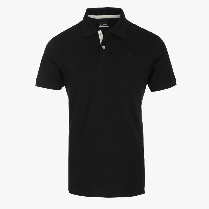POLO PQ, BLACK, large