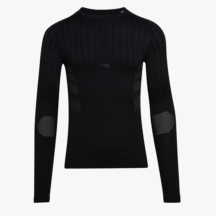 LS T-SHIRT ACT, SCHWARZ, large