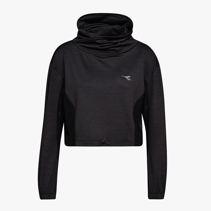 L. SWEAT, BLACK, large