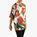 FLOWERS SHORT SLEEVE T-SHIRT AOP, OPTICAL WHITE/LIVING CORAL, swatch