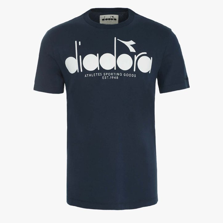 T-SHIRT SS BL, BLEU DENIM, large