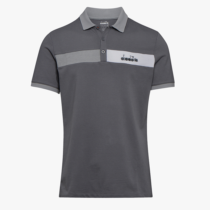 POLO STATEMENT SS, STEEL GREY, large