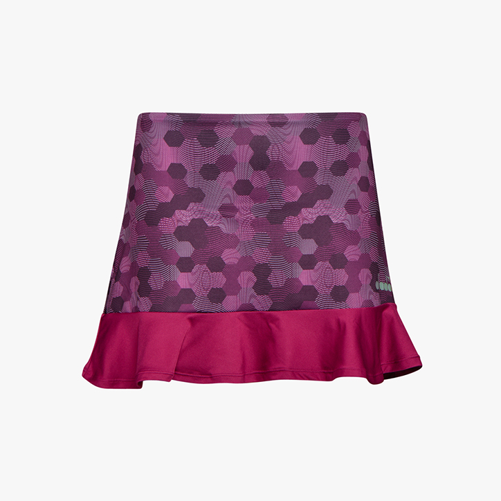 L. SKIRT EASY TENNIS, OPT. PLUM PERFECT/BOYSENBERRY, large