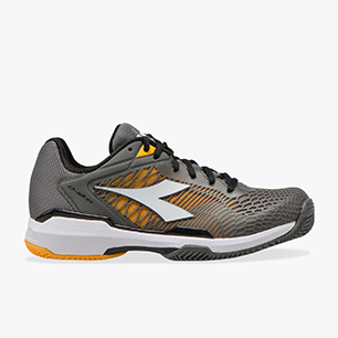 Diadora Juniors` Speed Competition Tennis Shoes Royal and White