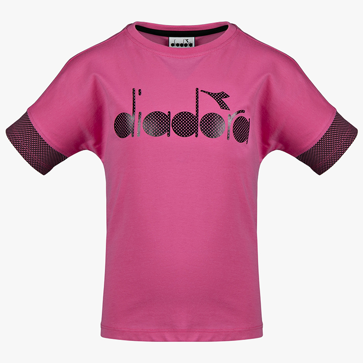 JG.SS T-SHIRT 5 PALLE, PINK PASSION, large