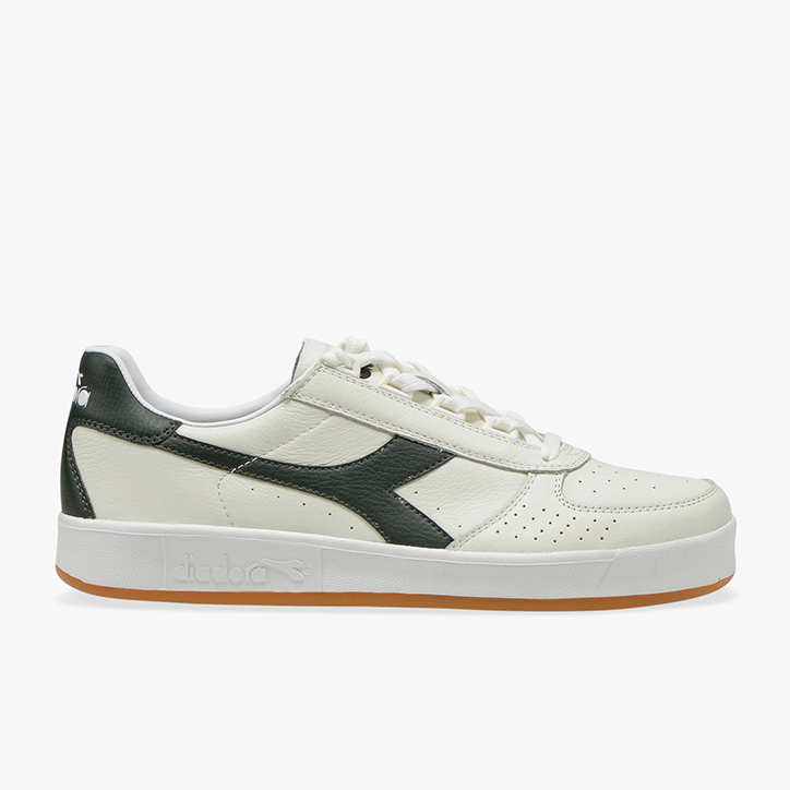 B.ELITE L, WHITE/WHITE/DEEP FOREST, large