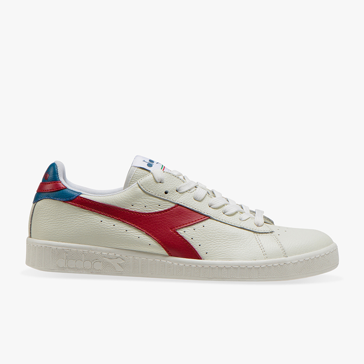 GAME L LOW, WHITE/BRICK RED/INK BLUE, large