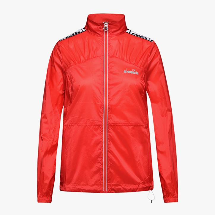 L. LIGHTWEIGHT WIND JACKET, LIVELY HIBISCUS RED, large