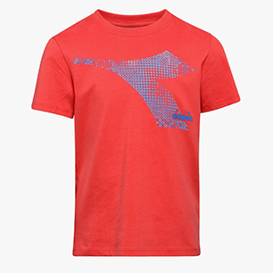 JU.SS T-SHIRT FREGIO, DARK RED, medium