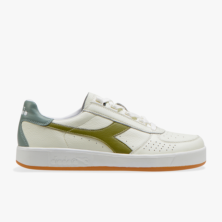 B.ELITE L, WHITE/LIZARD/CHINOIS GREEN, large