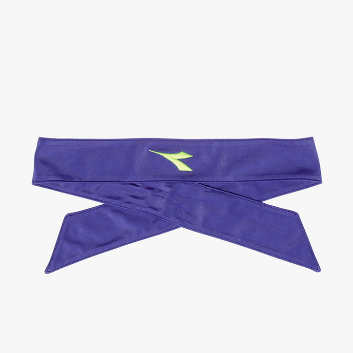 WRISTBANDS WIDE LOGO, BLUE REGISTA/FLUO YELLOW DD, large