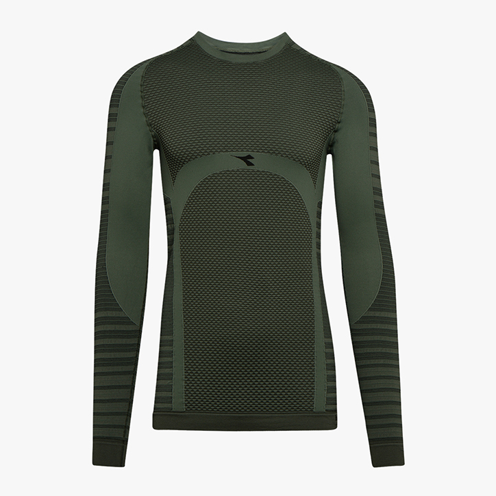 LS T-SHIRT ADV, GREEN THYME, large