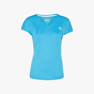 L. T-SHIRT TEAM, NEON BLUE, medium